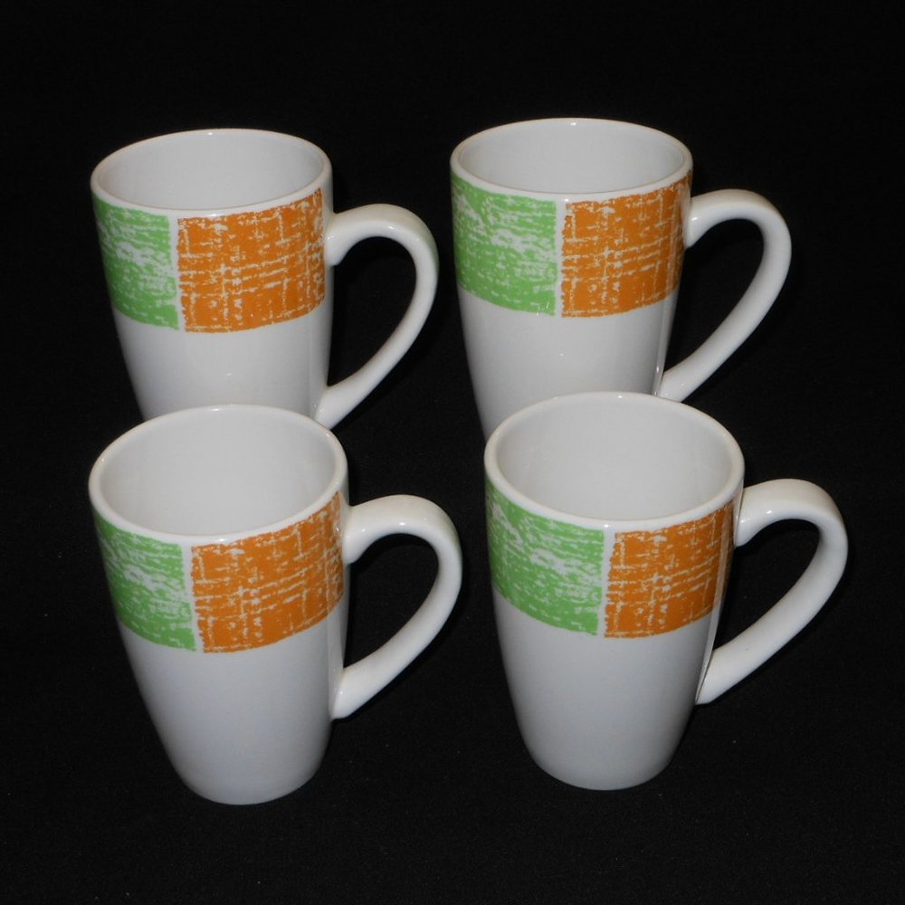 Set of 4 Steelite International UK coffee mugs